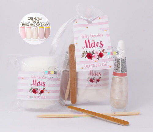 Lembrancinha Dia dos Professores Professoras Kit Manicure