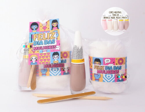 Lembrancinha Dia dos Professores Professoras Kit Manicure