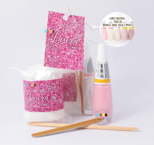 Lembrancinha Dia dos Professores Professoras Kit Manicure