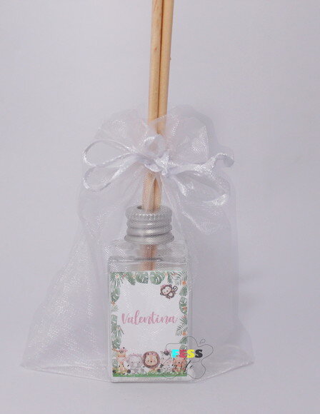 Lembrancinha Maternidade Aromatizador Floral Difusor Organza