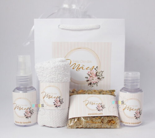 Lembrancinha Padrinhos Casamento Lembrança Kit Spa Mulher