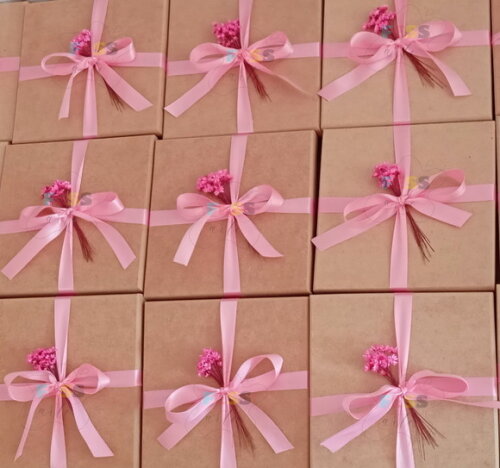 Presente Kit Caixa Convite Batizado Madrinha Padrinho Spa