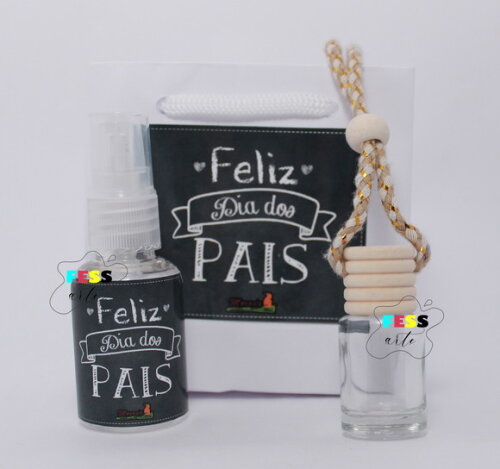 Promoção Kit Lembrancinha Dia dos Pais Aromatizador de Carro