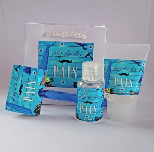 Promoção Lembrancinha Dia dos Pais Kit Higiene Novembro Azul