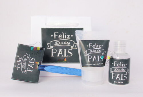 Promoção Lembrancinha Dia dos Pais Kit Higiene Novembro Azul