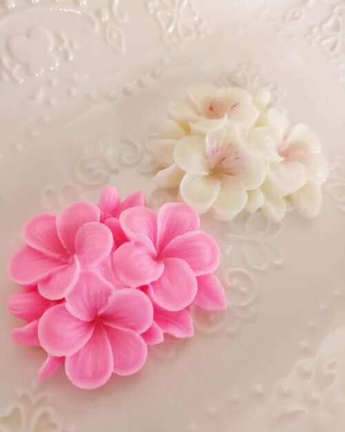 Kit com 20 Sabonetes Flor de Cerejeira