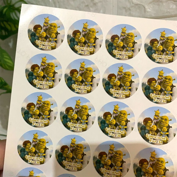 120 Adesivos 3x3 Personalizados