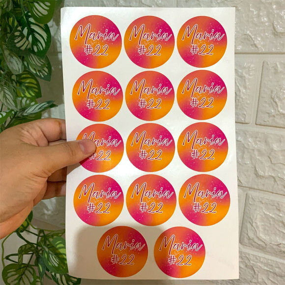 Adesivos 5x5 Personalizados