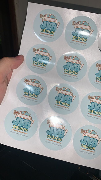 Adesivos 5x5 Personalizados