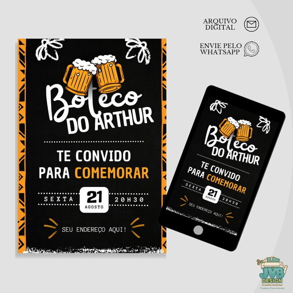 Convite Digital Boteco