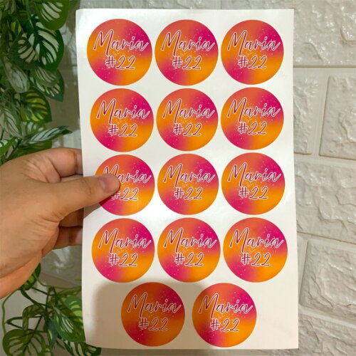 Adesivos 5x5 Personalizados