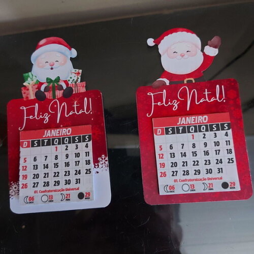 Arquivo Digital - Mini Calendários 2026 - Natal