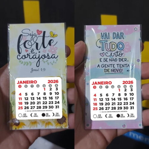 Arquivo Digital - Mini Calendários 2026