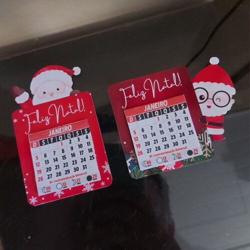Arquivo Digital - Mini Calendários 2026 - Natal