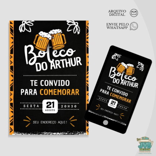 Convite Digital Boteco