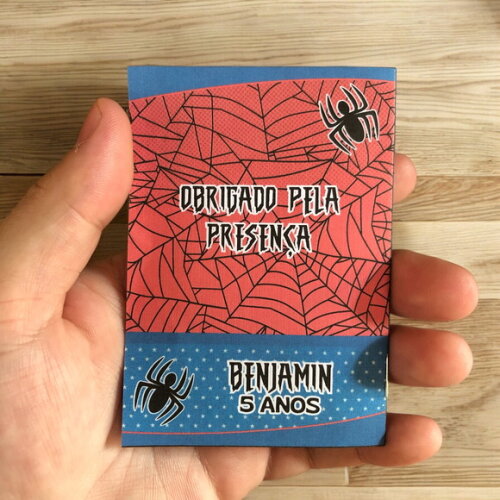 Mini Livrinho de Colorir - Homem Aranha