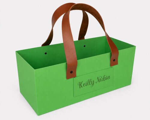 Bag Cartonada Personalizada | Ideal para Cestas, Kits Presente e Organização (45x25x20)