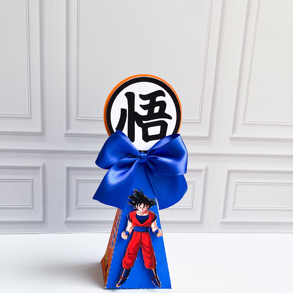 Kit Caixas Dragon Ball Personalizado PEGUE E MONTE  Lembrancinha 