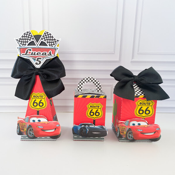 Kit Caixas Carros Personalizado PEGUE E MONTE  Lembrancinha de Fe