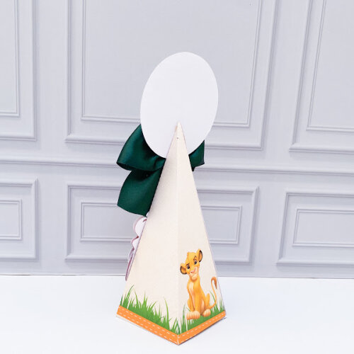 Kit Caixas O Rei Leão Personalizado PEGUE E MONTE  Lembrancinha 