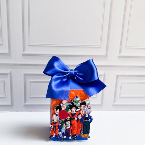 Kit Caixas Dragon Ball Personalizado PEGUE E MONTE  Lembrancinha 