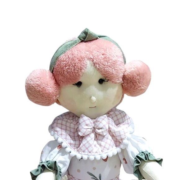 Boneca Lile Feita de Tecido 100% Algodão