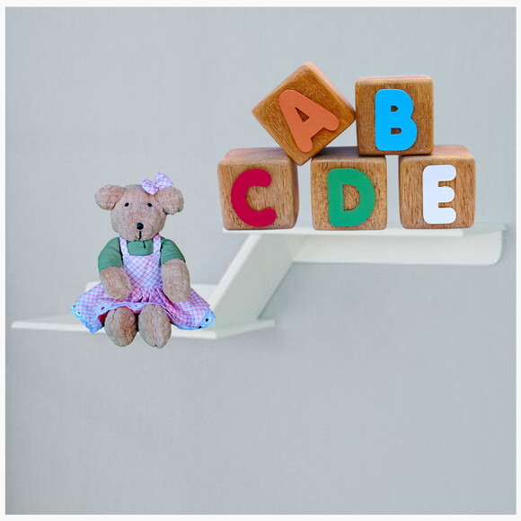 Cubos de Madeira Cedrinho Cubos Abc Decoração Infantil