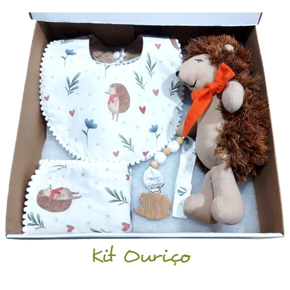 Kit Ouriço Baby, Kits Delicados para Bebes.