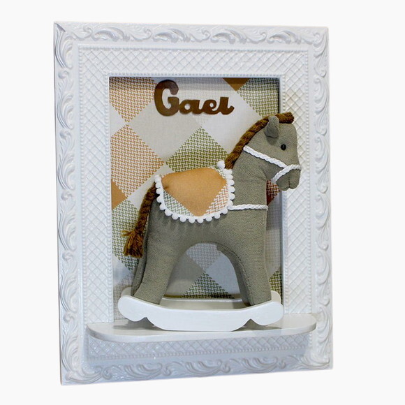 Porta Maternidade Cavalinho, Decoração Infantil