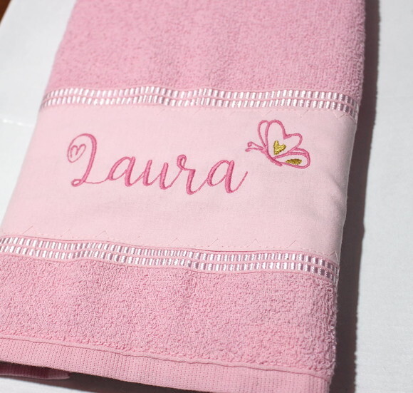 Toalha Escolar Personalizada com Nome