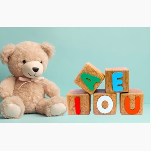 Cubos de Madeira Cedrinho Cubos Aeiou Decoração Infantil