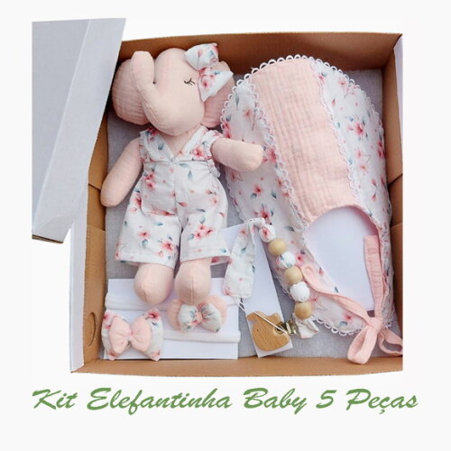 Kit Elefantinha Baby, Kits Delicados para Bebes.
