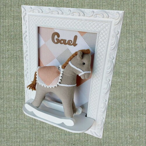 Porta Maternidade Cavalinho, Decoração Infantil