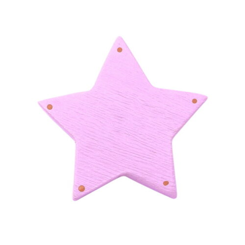 Puxador Estrela Decoração Quarto Bebe, Madeira Pintada
