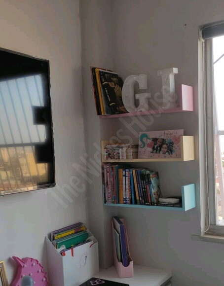 Conjunto de Prateleiras para Livros ou Ursinhos de Pelúcia