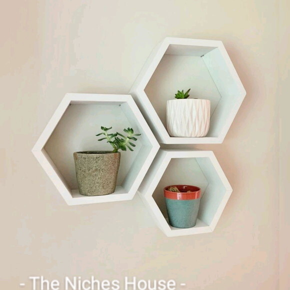 Conjunto Nicho Colmeia Sala Quarto Decoração