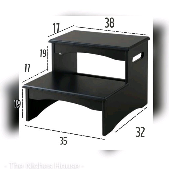 Escadinha Infantil 2 Degraus Quarto Banheiro