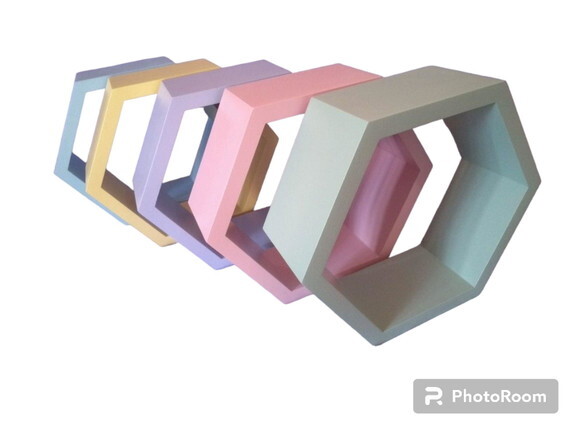 Kit 5 Nichos Colmeia Hexagonal Promoção