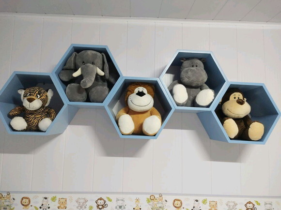 Kit Nicho Hexagonal Colmeia Sextavado ( Grande)