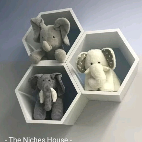 Kit Nicho Hexagonal Colmeia Sextavado ( Grande)