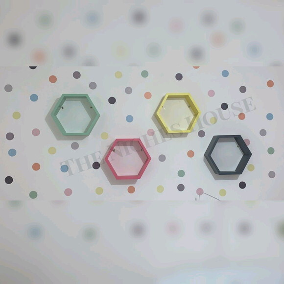 Kit Nichos Colmeia Hexagonal Sextavado Bebe