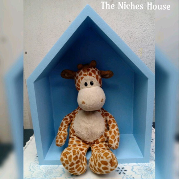 Nicho Casinha Montessori com Forro Varias Coles (unidade)