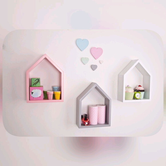 Nicho Casinha Montessori Varias Cores (unidade)