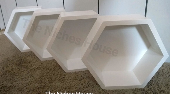 Nicho Colmeia com Forro Quarto Bebe Infantil Decoração(unid)