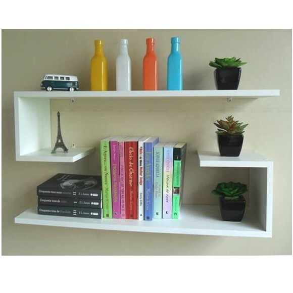 Nicho J prateleira para Livros Kit c/2 unidades