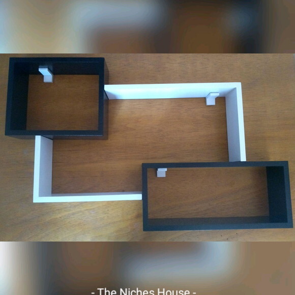 Nicho mdf Quarto Decoração Geométrico