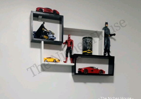 Nicho mdf Quarto Decoração Geométrico