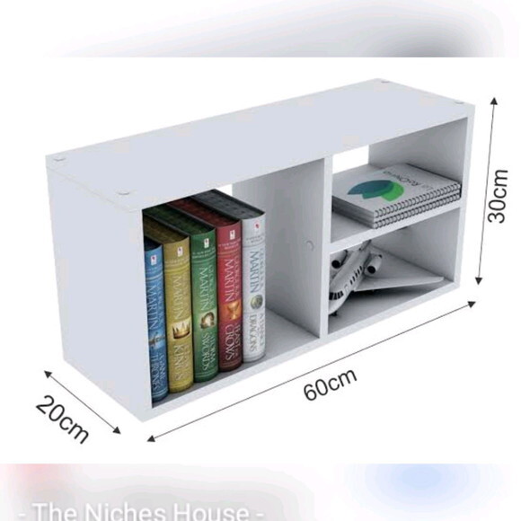 Nicho para Livros Livreiro Decoração Toalhas