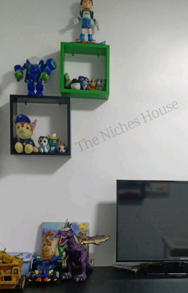 Nichos Quadrados mdf Decoração Infantil