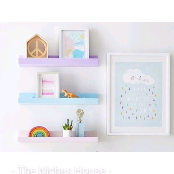 Prateleira Livros/quadros/decoração/quarto/sala/bêbê (unid)